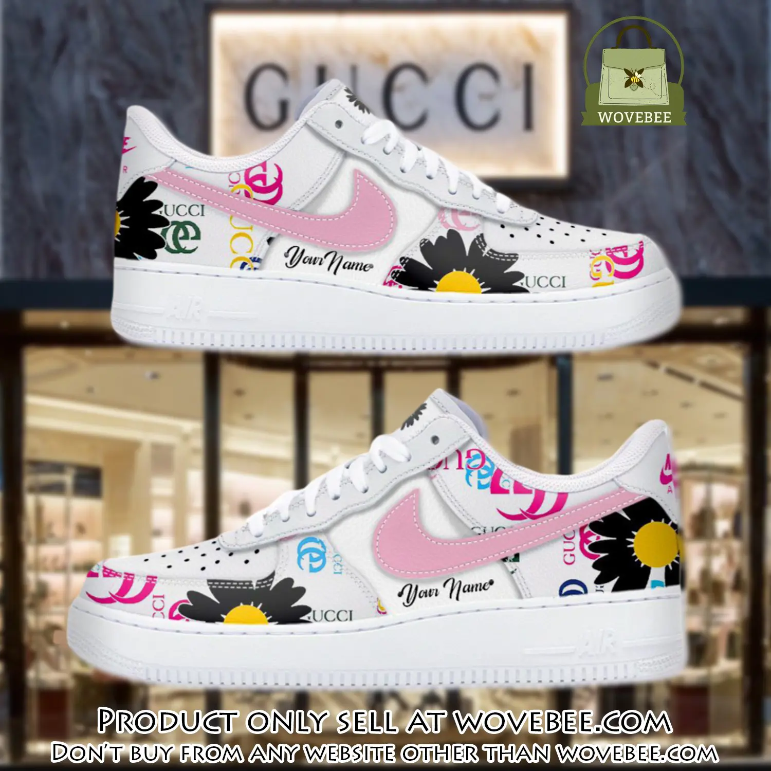 Personalized gucci luxury air force 1 sneakers limited af1 shoes oaf1011 wvb4312560